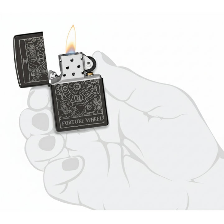 Zippo Wheel of Fortune Design Lighter