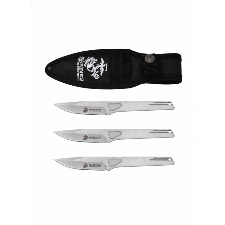 MTech - USMC Kastekniv Sett - 3 stk med Slire