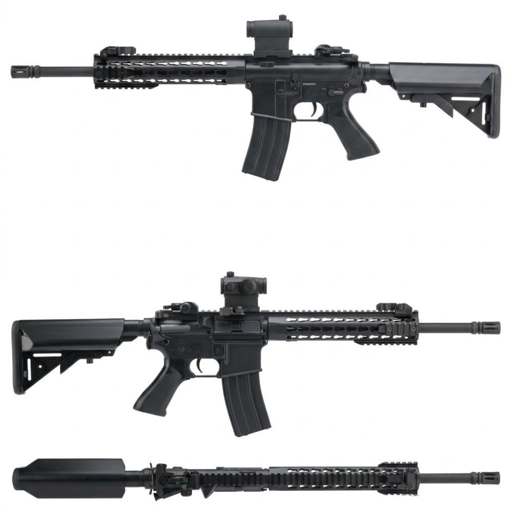 Cyma M4 SR16 Elektrisk Softgunrifle - Sportline