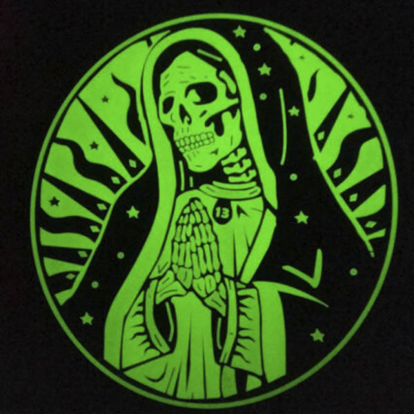 Patch - Santa Muerte Rubber - Luminous