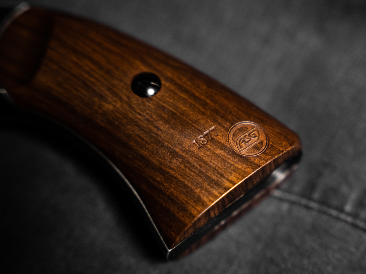 Schofield Nr. 3 Revolver - 4,5 mm Pellets - Altern schwarz