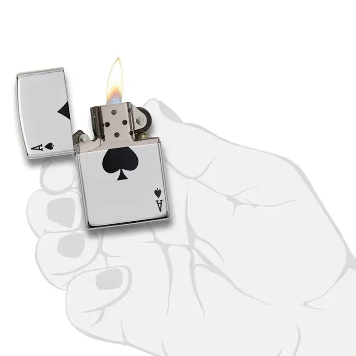 Zippo-Feuerzeug – Ace of Spades-Design