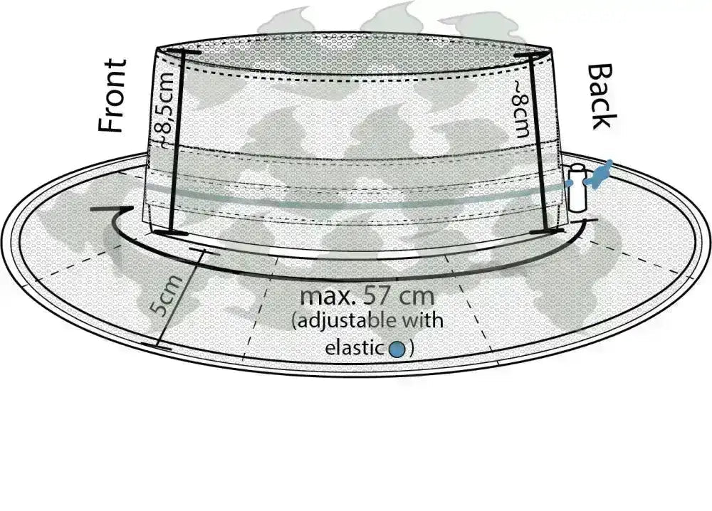 3D Ghillie / Kamuflasje Boonie Hat GEN2 - Game-On.no