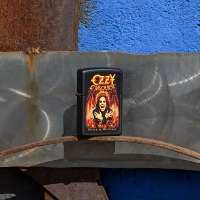Zippo - Ozzy Osbourne "Prince of Darkness" - Black Matte Lighter