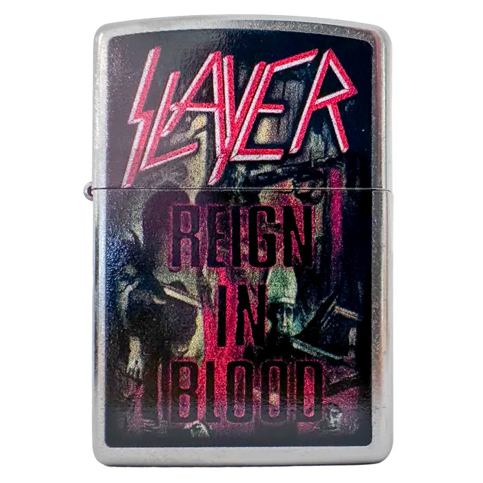 Zippo – Slayer «Reign in Blood» – Street Chrome Lighter