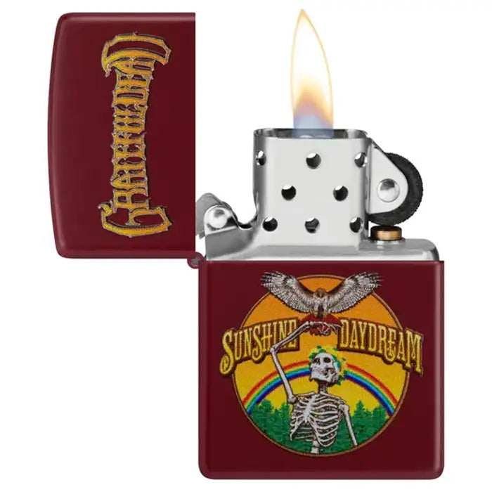 Zippo - Grateful Dead "Sunshine Daydream" - Merlot Lighter