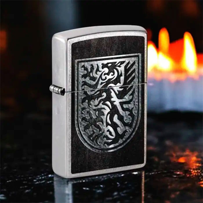 Zippo-Feuerzeug – Drachenwappen