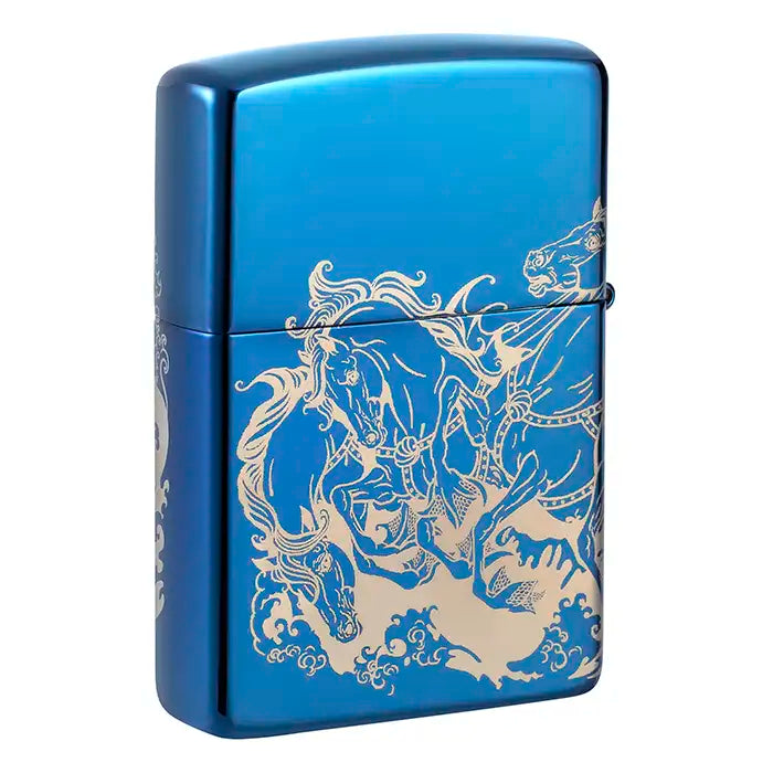Zippo-Feuerzeug – Poseidon Atlantis Design