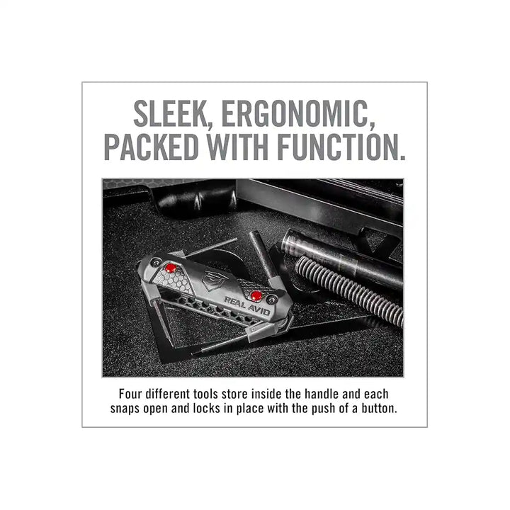 Real Avid - 4-i-1 Verktøysett til Glock Pistoler