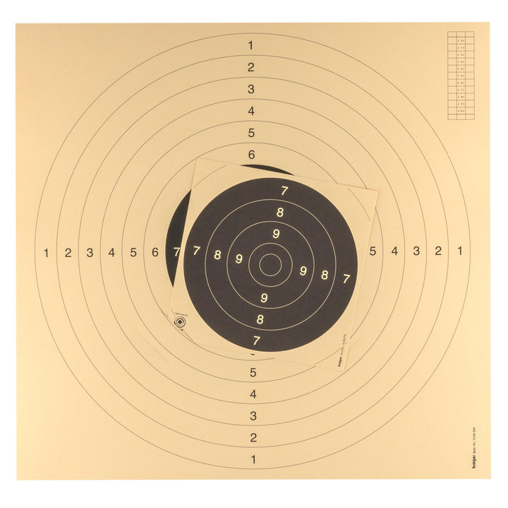 FFT- und ISSF -Gunblitz - 55 cm x 53 cm - 100pcs