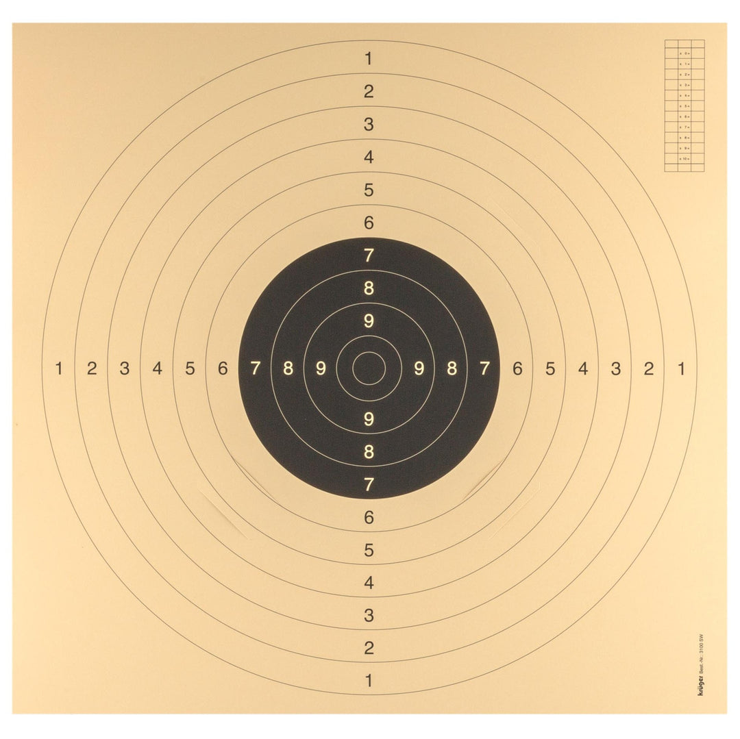 FFT- und ISSF -Gunblitz - 55 cm x 53 cm - 100pcs