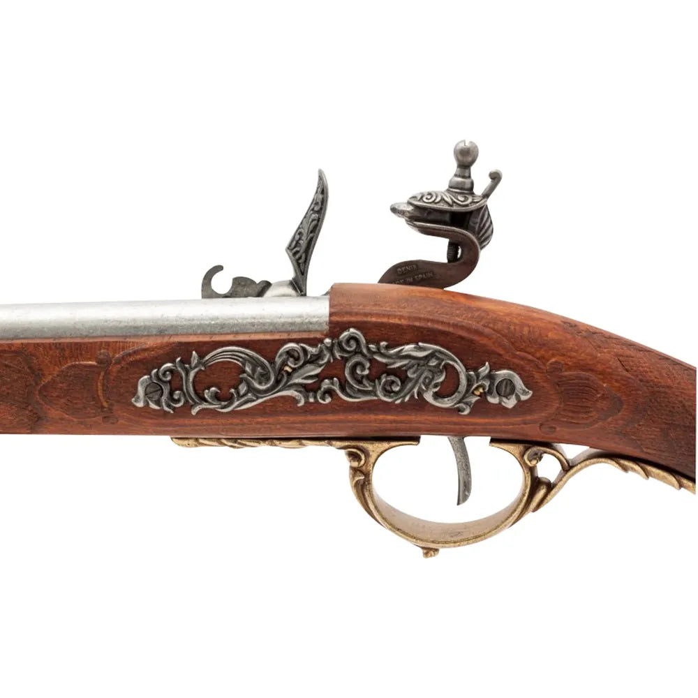Napoleon Rifle 1807 Replika - Flintlåsrifle i Metall og Tre - Game-On.no