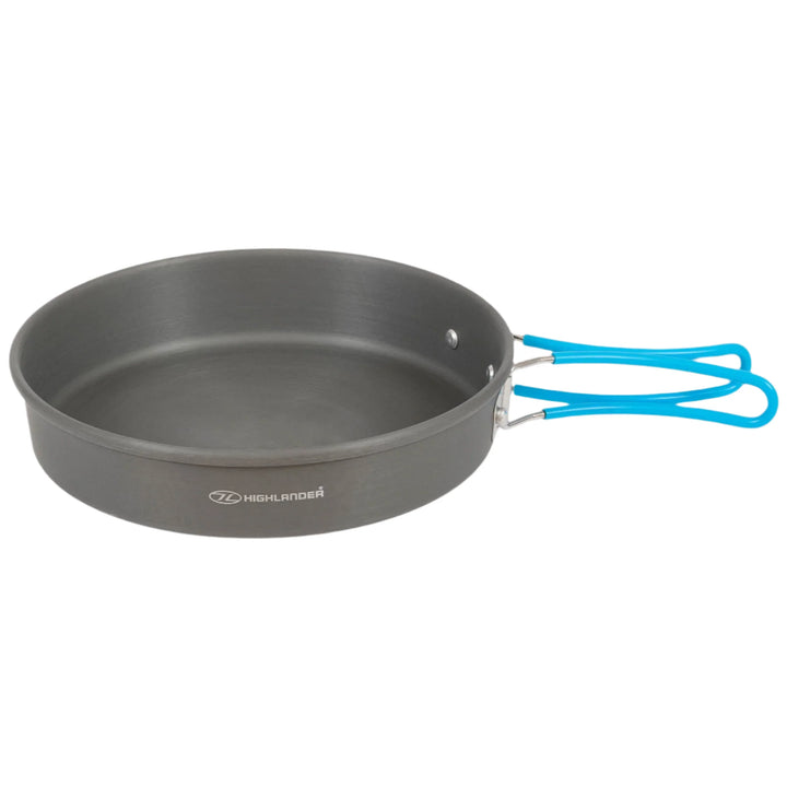 Camping-Bratpfanne aus eloxiertem Aluminium – 18 cm