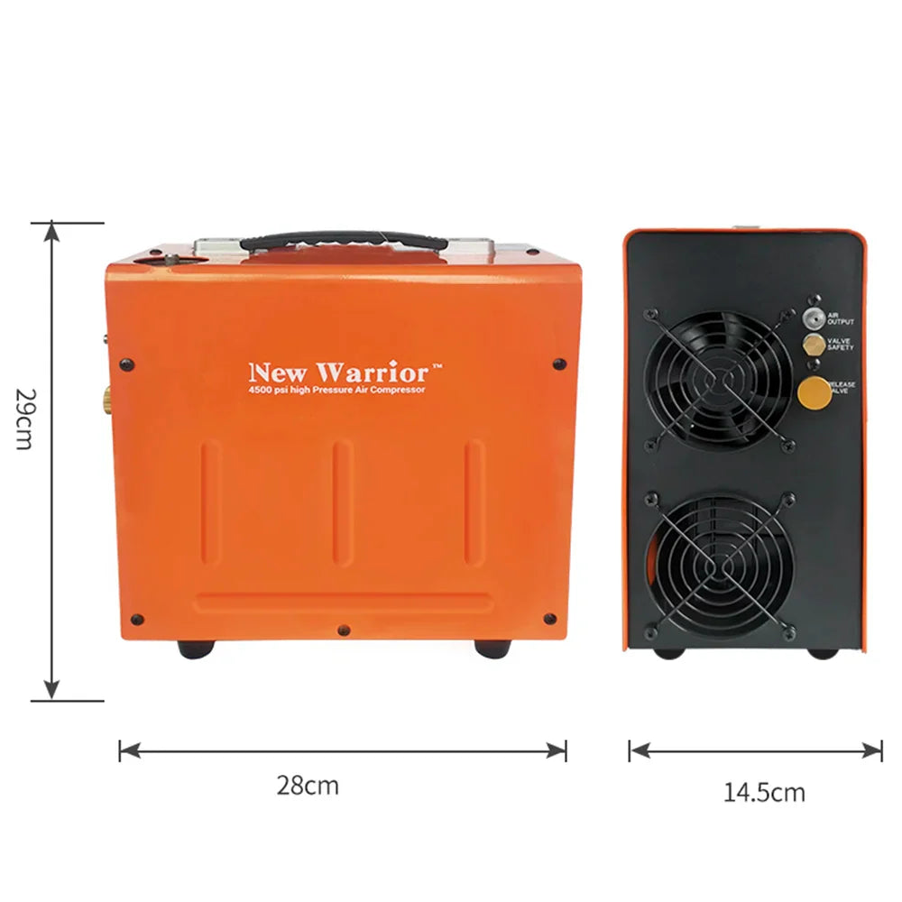 New Warrior Mini1 12V/220V Electric Compressor for PCP