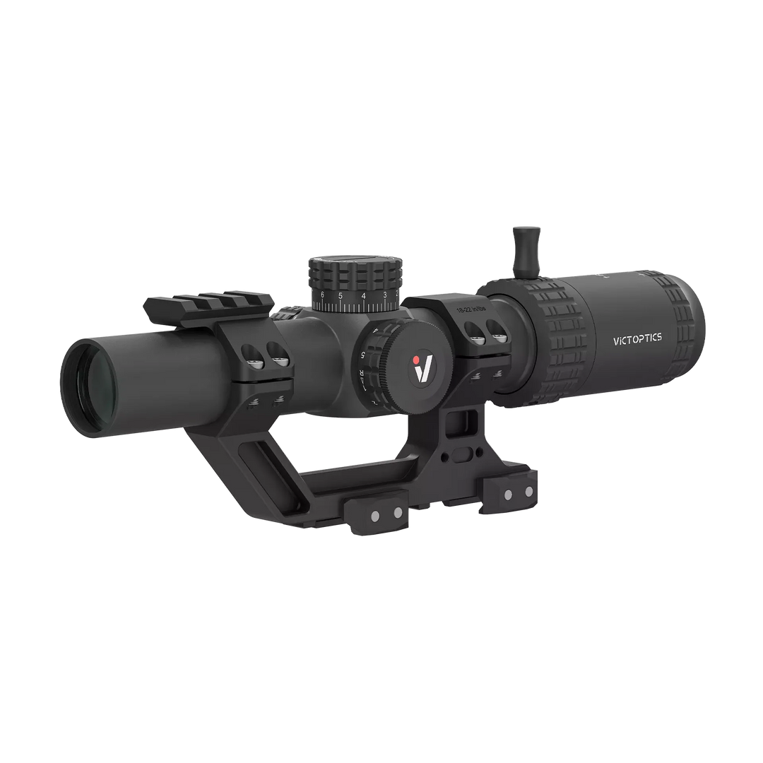 VictOptics S6 1-6x24 LPVO med AR-montasje - Sort - skratt bakfra