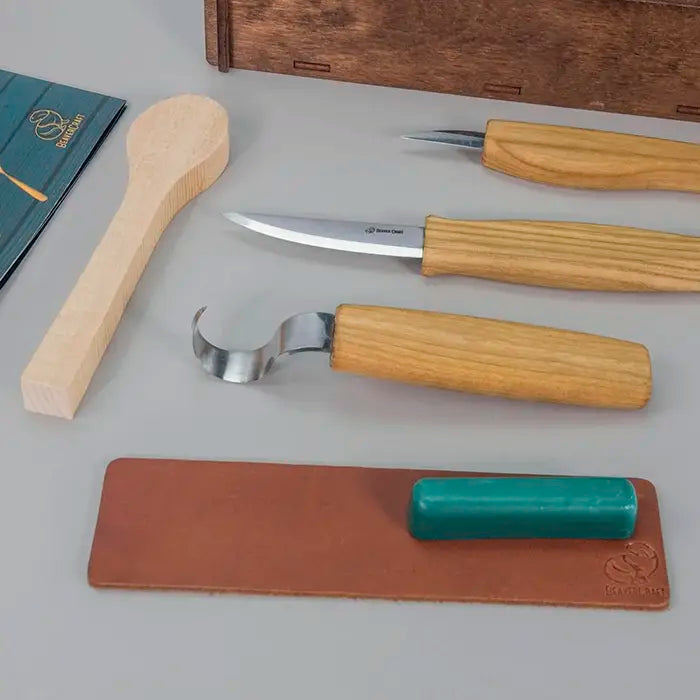 Wood cutting set in gift box - Paring knife
