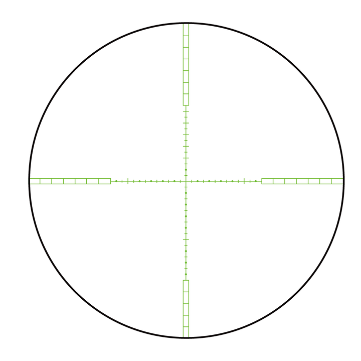 VictOptics S4 1,5-6x28 Kikkertsikte - VMD-2 retikkel - gronn belysning