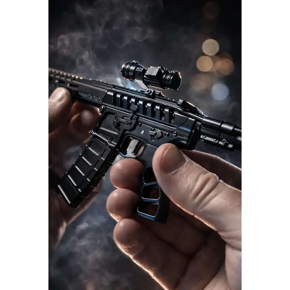 Goatguns – Mini-AR15-Skelettgewehr „Nekromant“ – Replikatmodell