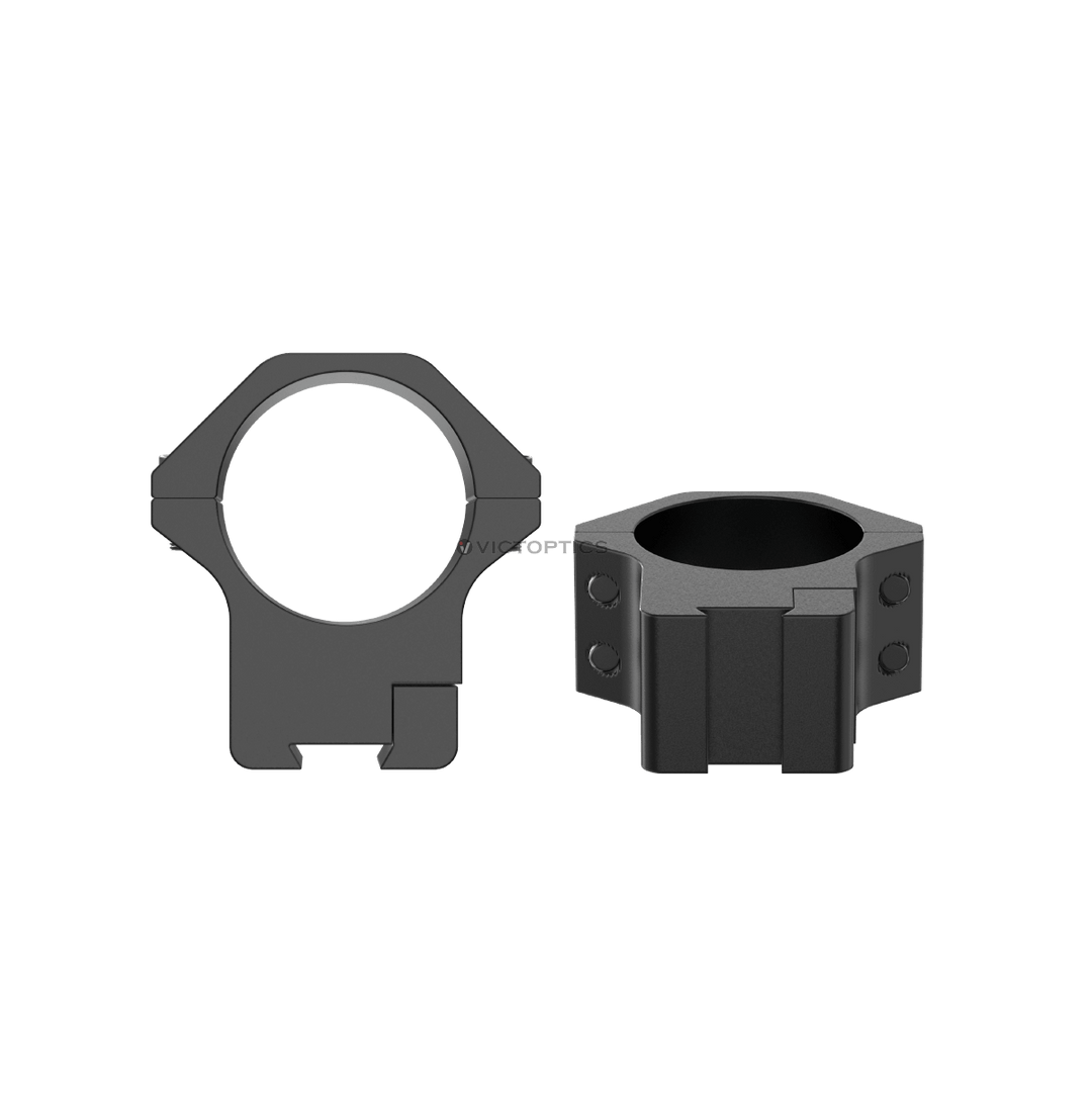 Victoptics - Mounting rings - Ø30mm with 11mm Fixing - Medium