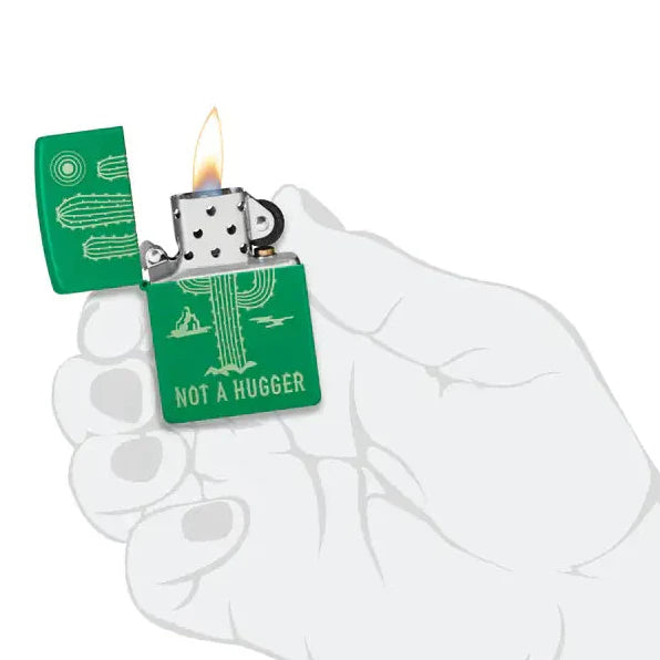 Zippo - Not a Hugger Motif - Lighter