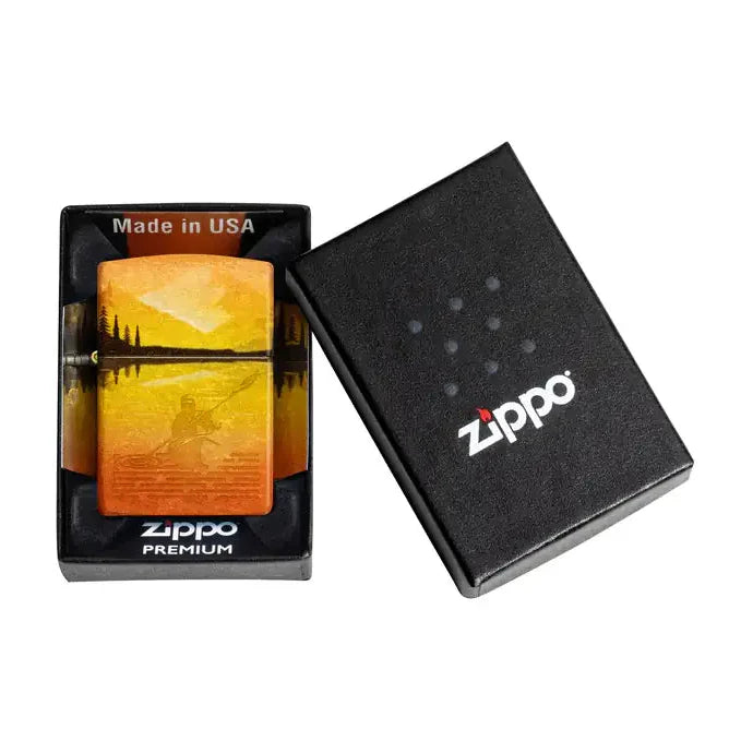 Zippo Tumbled Brass 540 Fusion Kajakfeuerzeug