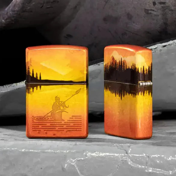 Zippo Tumbled Brass 540 Fusion Kajakfeuerzeug