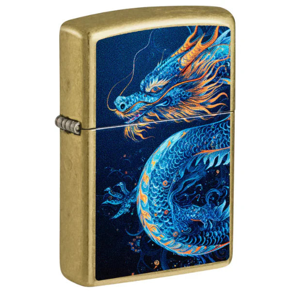 Zippo Sea Dragon Design Lighter