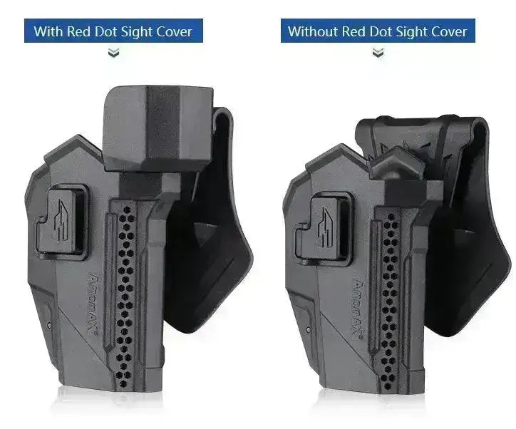 Amomax - Taktisk Hylster til Glock 17/19 & CZ P10C med Optikk - Game-On.no