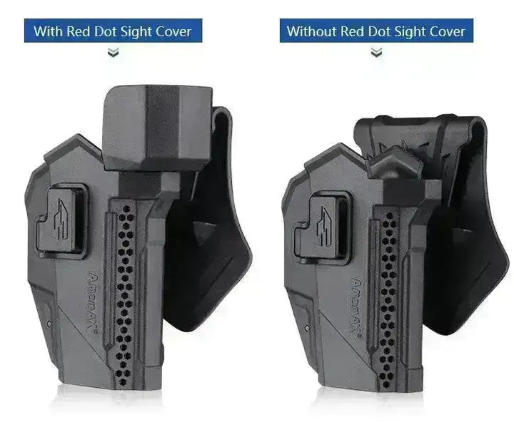 Amomax - Taktisk Hylster til Glock 17/19 & CZ P10C med Optikk - Game-On.no