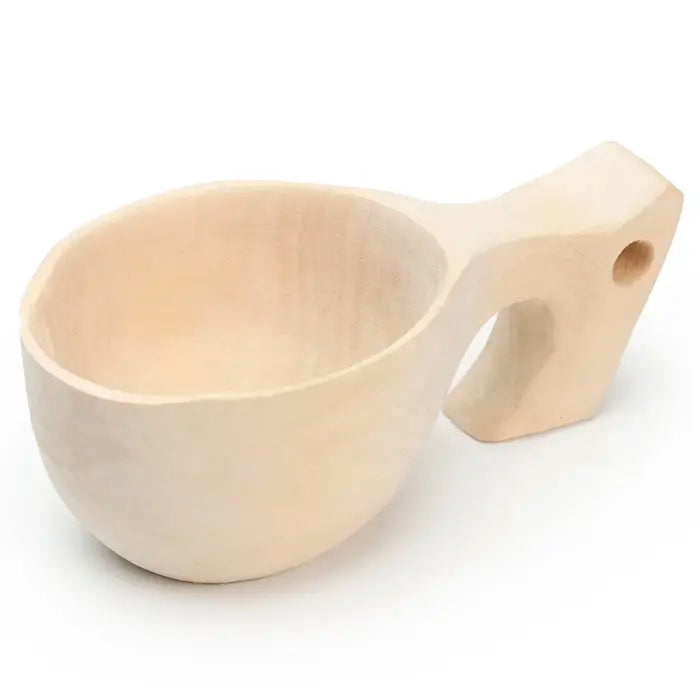 Motiv für Holzschnitzerei Tourbecher - Linde 13cm