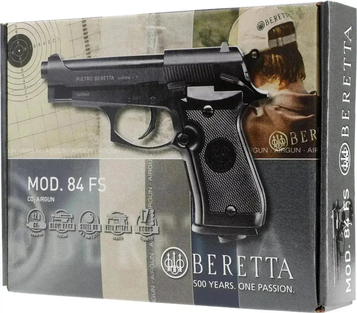 Beretta M84FS Blowback - 4.5mm - Game-On.no