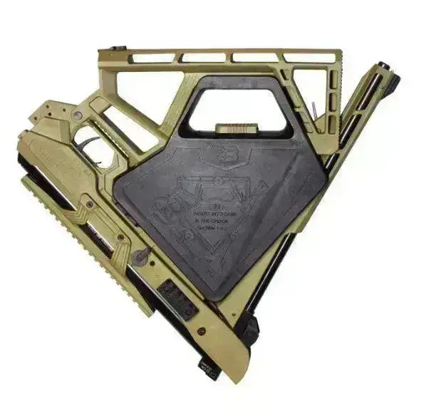 Black Bunker - BM8 Survival Luftgevær Gjenget Løp - Tan - 4.5mm - Game-On.no