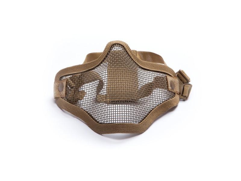 Mesh Maske med Gitter - Tan - gameon.eu