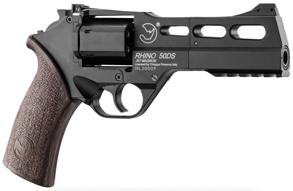 Chiappa - Rhino 50DS Co2 Drevet Airsoft Revolver - Svart - gameon.eu