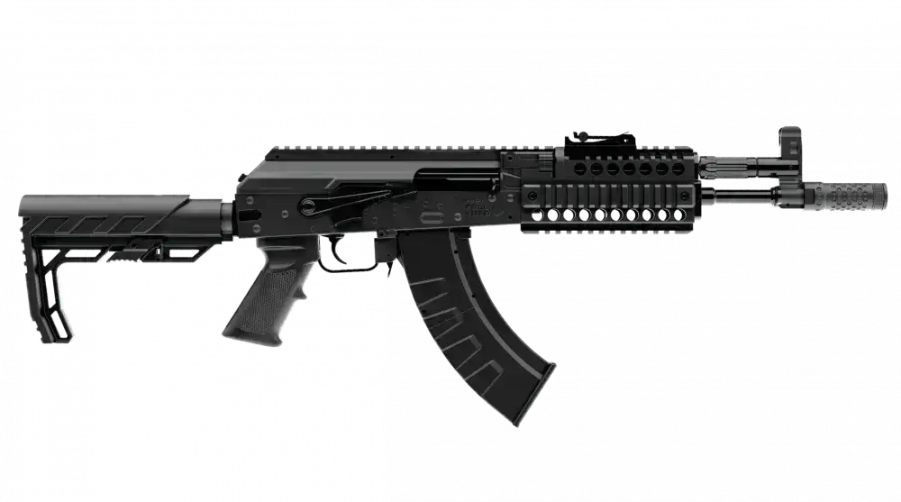 Crosman AK1 Full Auto - 4.5mm Luftgevær CO2 - Svart - Game-On.no