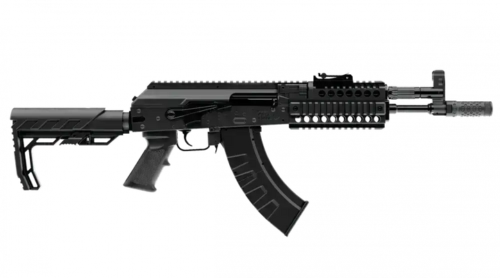 Crosman AK1 Full Auto - 4.5mm Luftgevær CO2 - Svart - Game-On.no