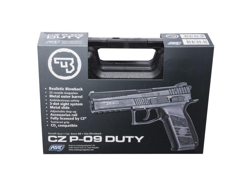 CZ P-09 Gass Softgun inkl. Koffert - GBB - gameon.eu