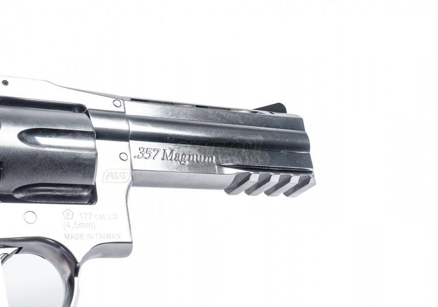 Dan Wesson 715 4inch Revolver - Sølv - 4.5mm Pellets - gameon.eu