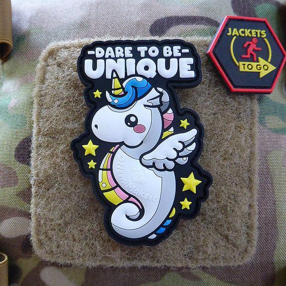 Dare to be Unique Unicorn Patch - Farget - gameon.eu