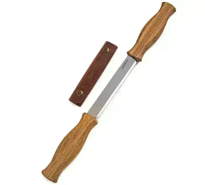 Drakniv 120mm – BeaverCraft DK1S med Skinnslire og Eikehåndtak - Game-On.no