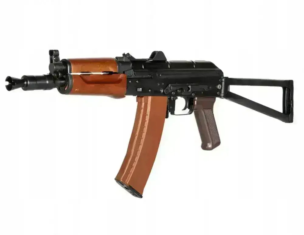 E&L - AKS74U Essential - Tre/Metall - Elektrisk Softgun - Game-On.no