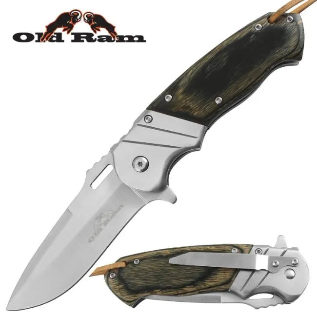 Ekstra Kraftig Foldekniv - Klassisk Old Ram - Game-On.no