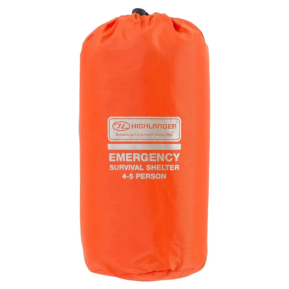 Emergency Survival Shelter / Windbag for 4-5 People