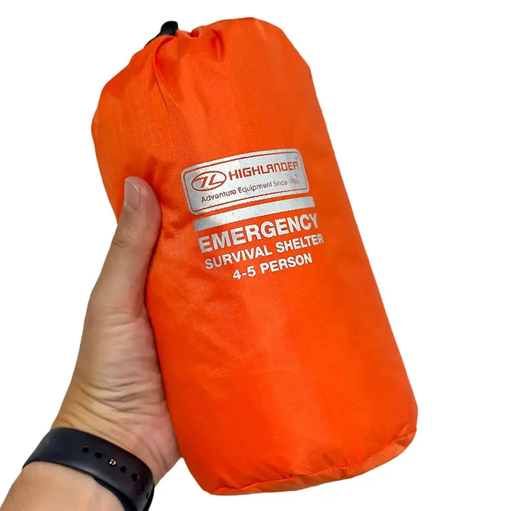 Emergency Survival Shelter / Windbag for 4-5 People