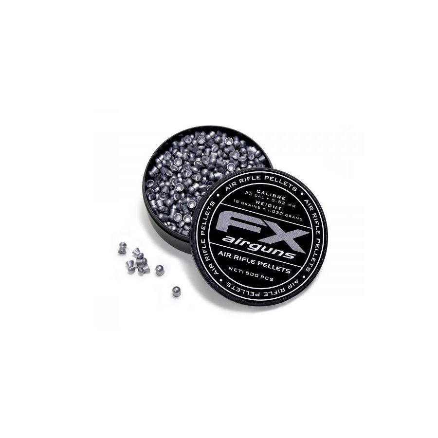 FX - Luftgeværkuler 5.5mm(.22) - 500stk - gameon.eu