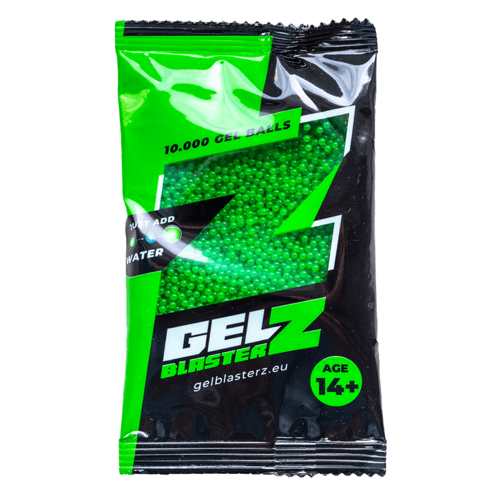 Gelbälle - Gel Blasterz - Grün - 10.000 Stk