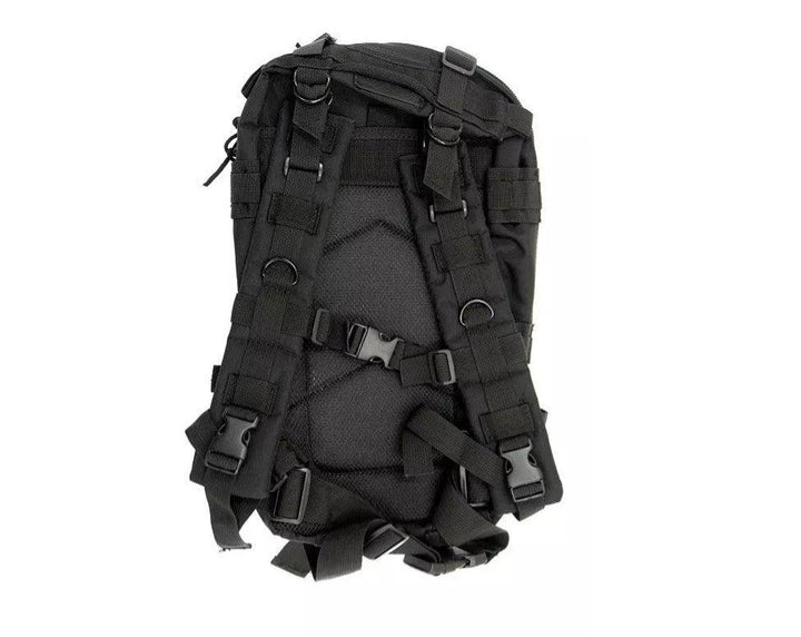 GFC Tactical Assault Pack Ryggsekk - Justerbar Stridssekk Svart - Game-On.no