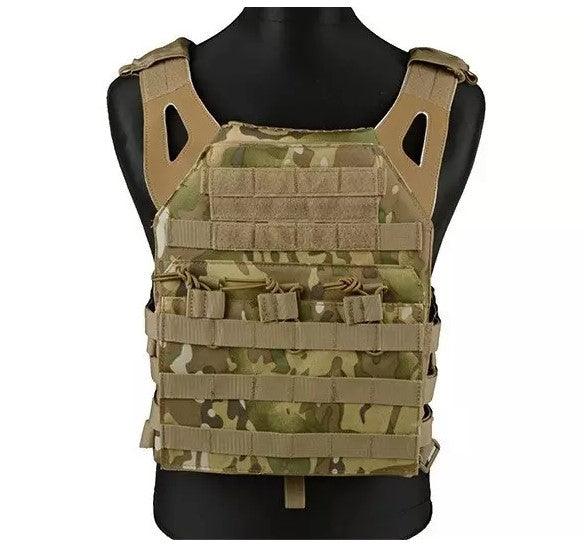 GFC Taktisk Vest - Jump-type Plate Carrier - Multicam - gameon.eu