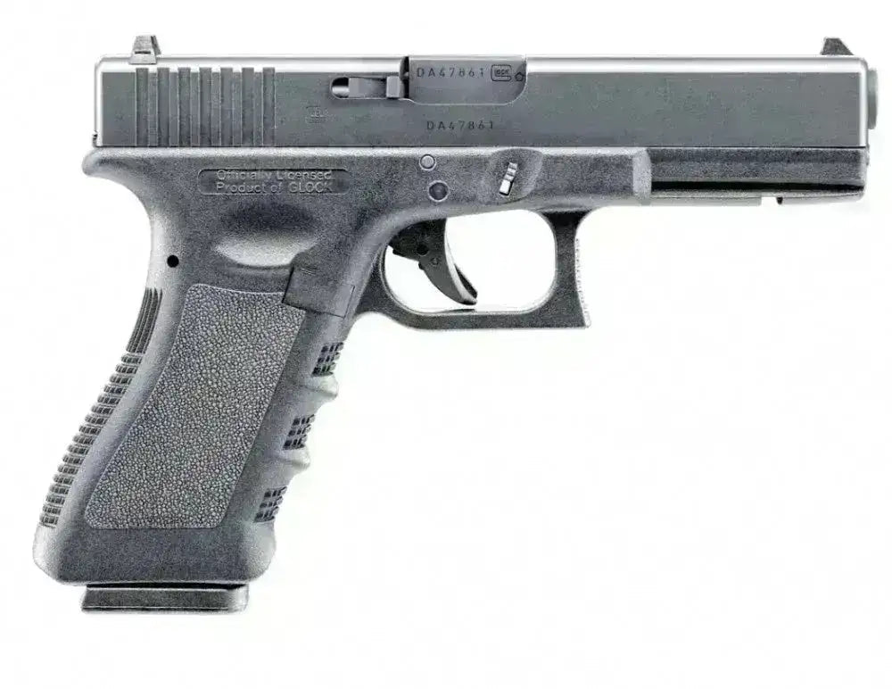 Glock 17 CNC - Gass Softgun med Blowback - GHK Premium - Pakkesett - Game-On.no