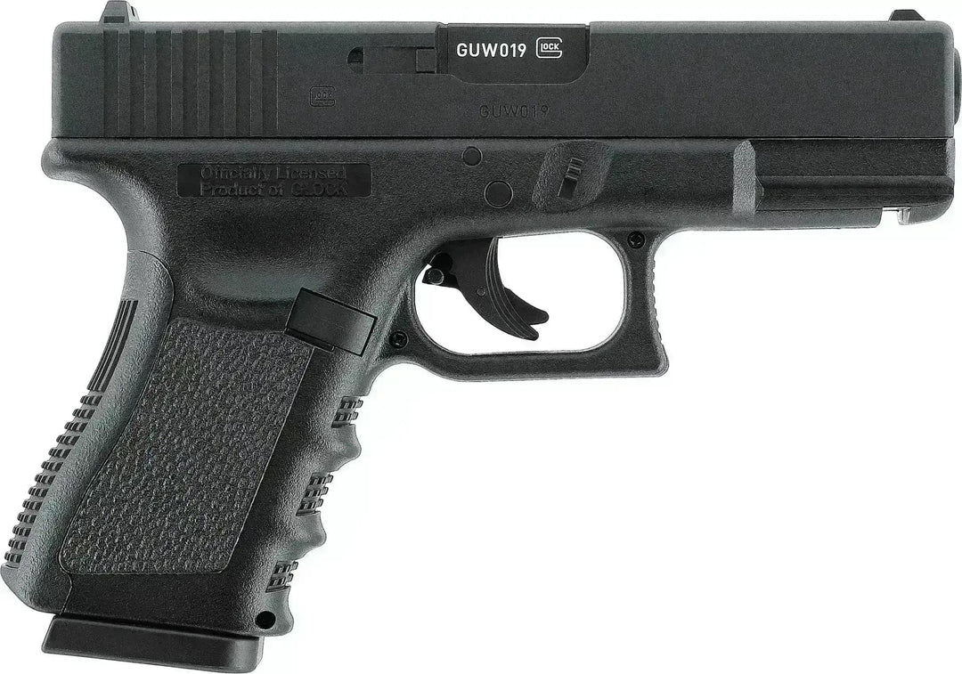Glock 19 Co2 Airsoft Uten Blowback GNB - Pakkesett - Game-On.no